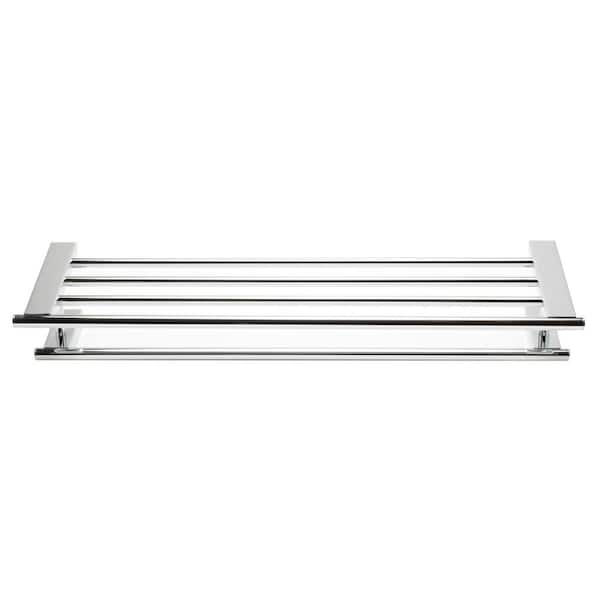 ALFI brand Polished Chrome Wall Mount Towel Rack