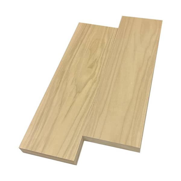 Swaner Hardwood 2 in. x 8 in. x 2 ft. Poplar S4S Board (2-Pack)