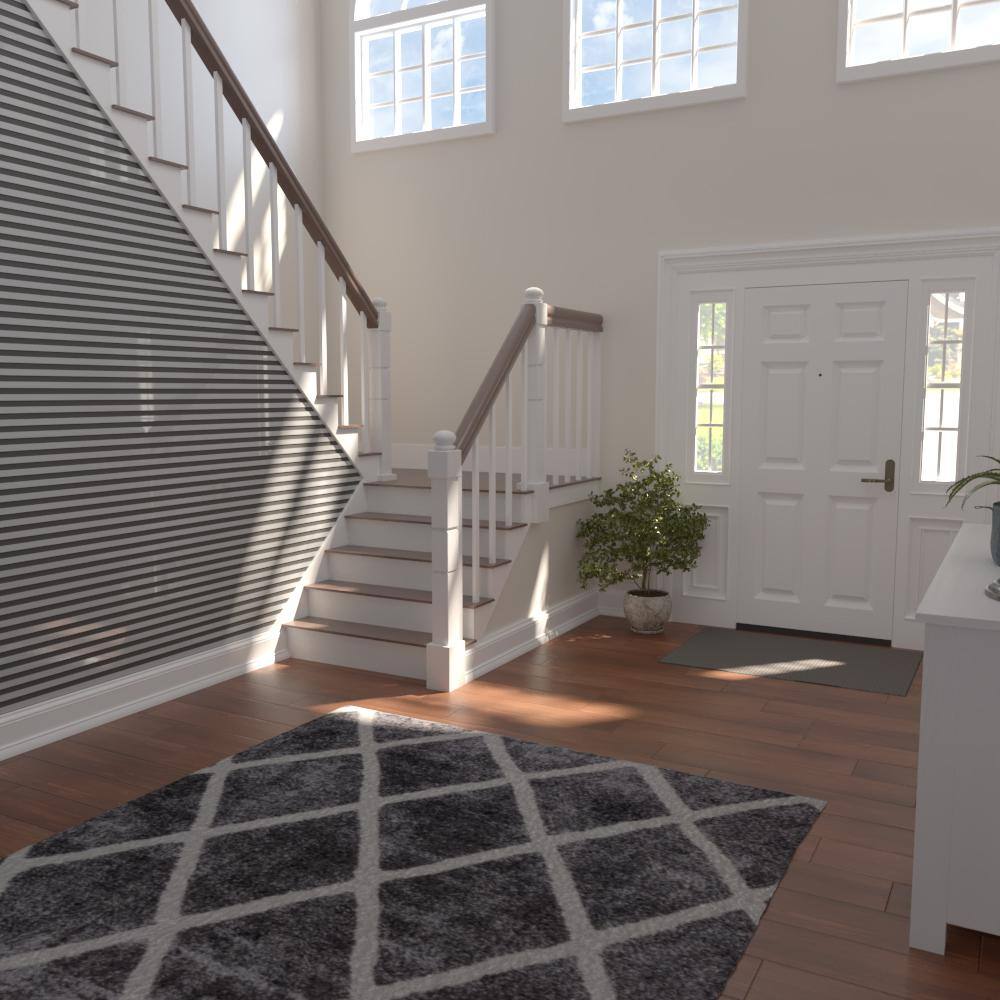 Adjustable White Acrylic Slat Wall Panel Kit