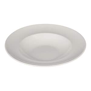 Buffalo Porcelain 50.5 oz. Bright White Deep Pasta Bowl (Set of 12)