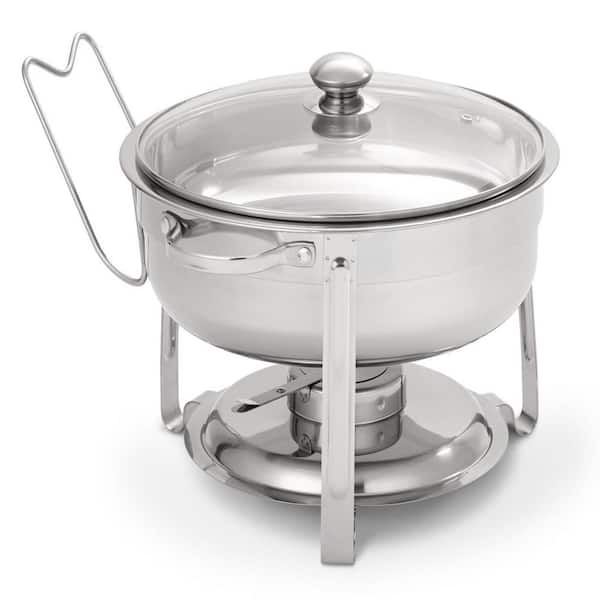 Oster Sangerfield 4.5 Qt. 6-Piece Stainless Steel Chafing Dish Set  985100937M - The Home Depot