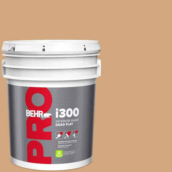 BEHR PRO 5 gal. #MQ2-07 City Sunrise Dead Flat Interior Paint