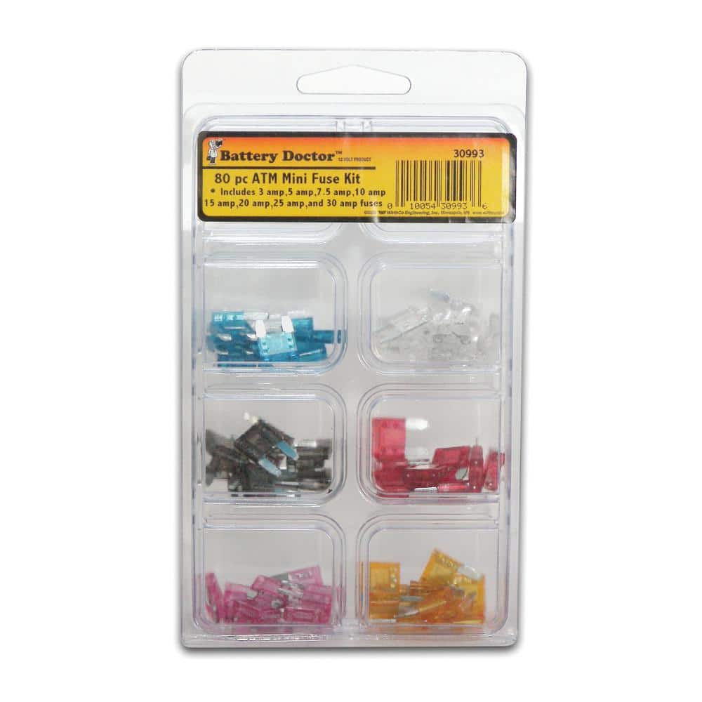 MiniBlade Fuse Kit - 80 Piece