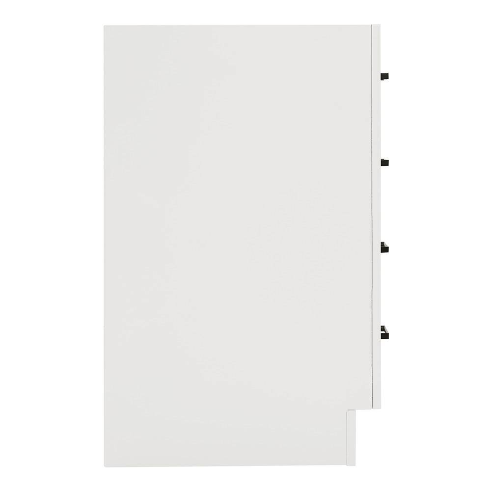 Hepburn 36" White Hardwood Single Freestanding Vanity Cabinet