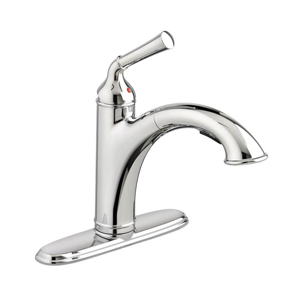 Portsmouth Single-Handle Pull-Out Sprayer Kitchen Faucet 1.5 gpm in Polishe