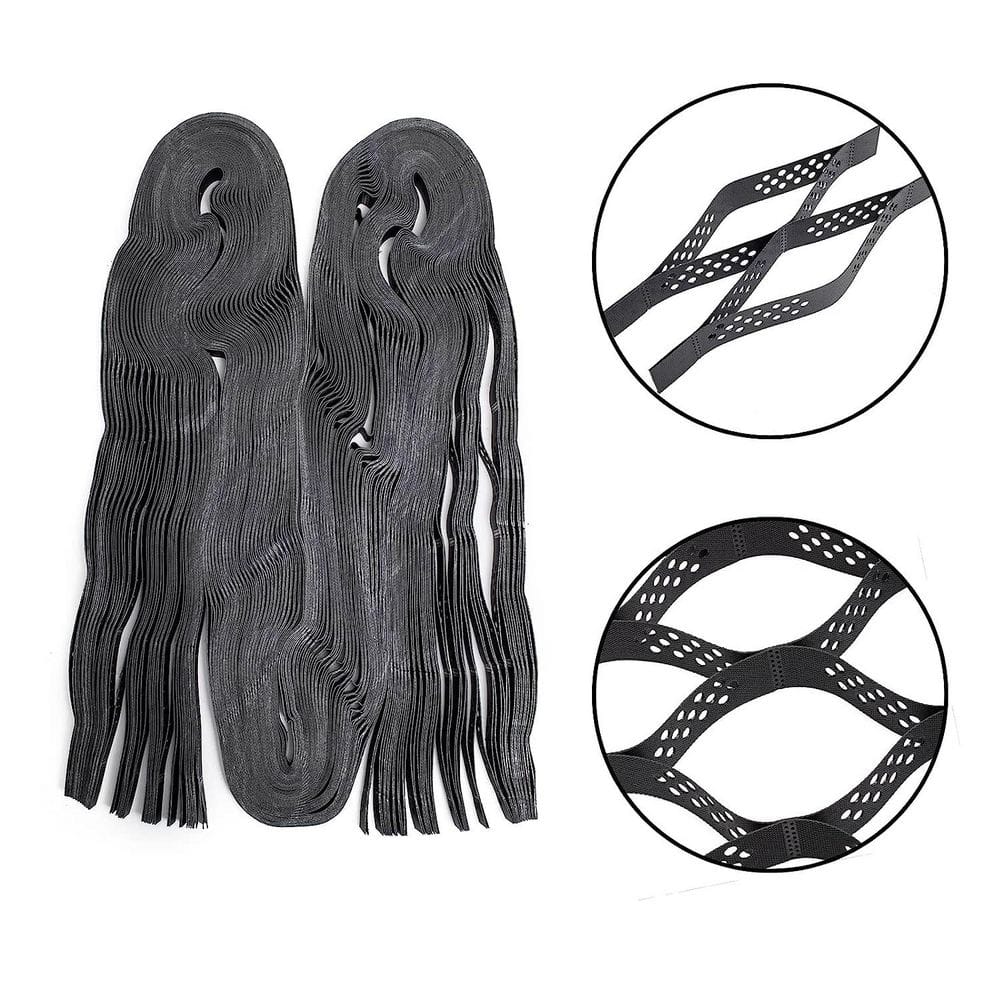 6-Piece Bungee Stretch Cords Set - 1ft, 1.5ft, 2ft Lengths For Home & Outdoor Use