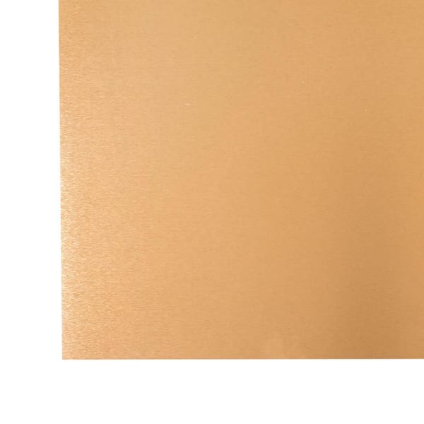 36 in. x 36 in. Copper Aluminum Sheet