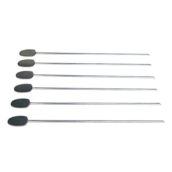 Dyna-glo 3pc Stainless Steel Tong Spatula And Basting Brush With Stands  Grill Set : Target