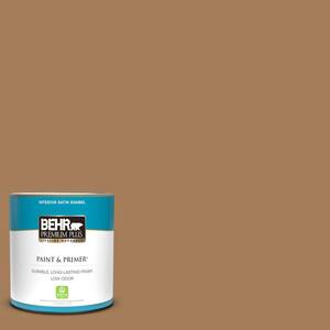 BEHR ULTRA 5 gal. #270F-6 Fudge Truffle Semi-Gloss Enamel Exterior ...