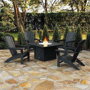 POLYWOOD Grant Park 5-Piece Plastic Adirondack Conversation
