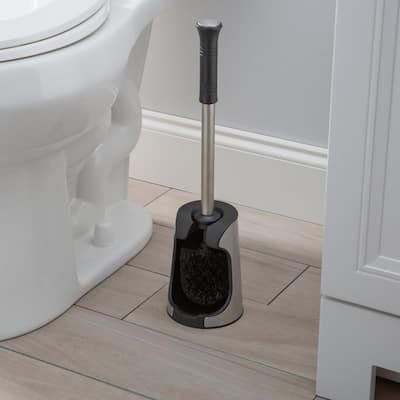 Stainless-steel Finish Advanced Toilet Brush