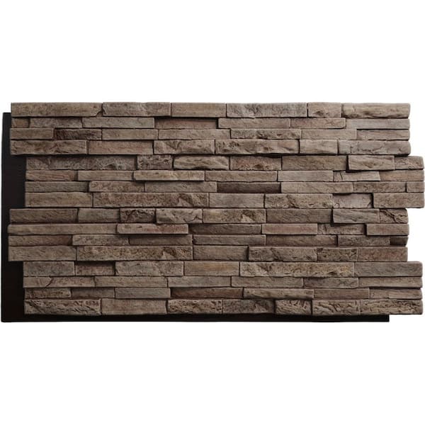 Ekena Millwork EverStone Eldorado Faux Stone Panel, 48
