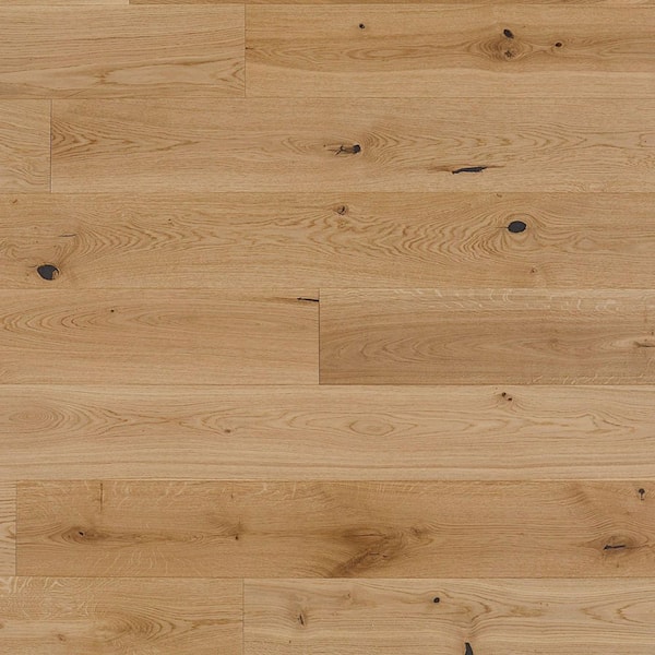 Teaberry XL Euro Oak 1/2 in. T x 7.5 in. W Tongue and Groove Smooth Engineered Hardwood Flooring (31.09 sq. ft./Case)