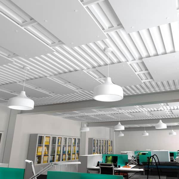 Direct Mount Acoustic Ceiling Tiles Shelly Lighting
