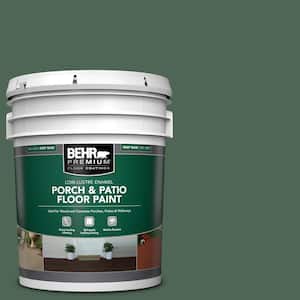 5 gal. #PFC-40 Green Low-Lustre Enamel Interior/Exterior Porch and Patio Floor Paint