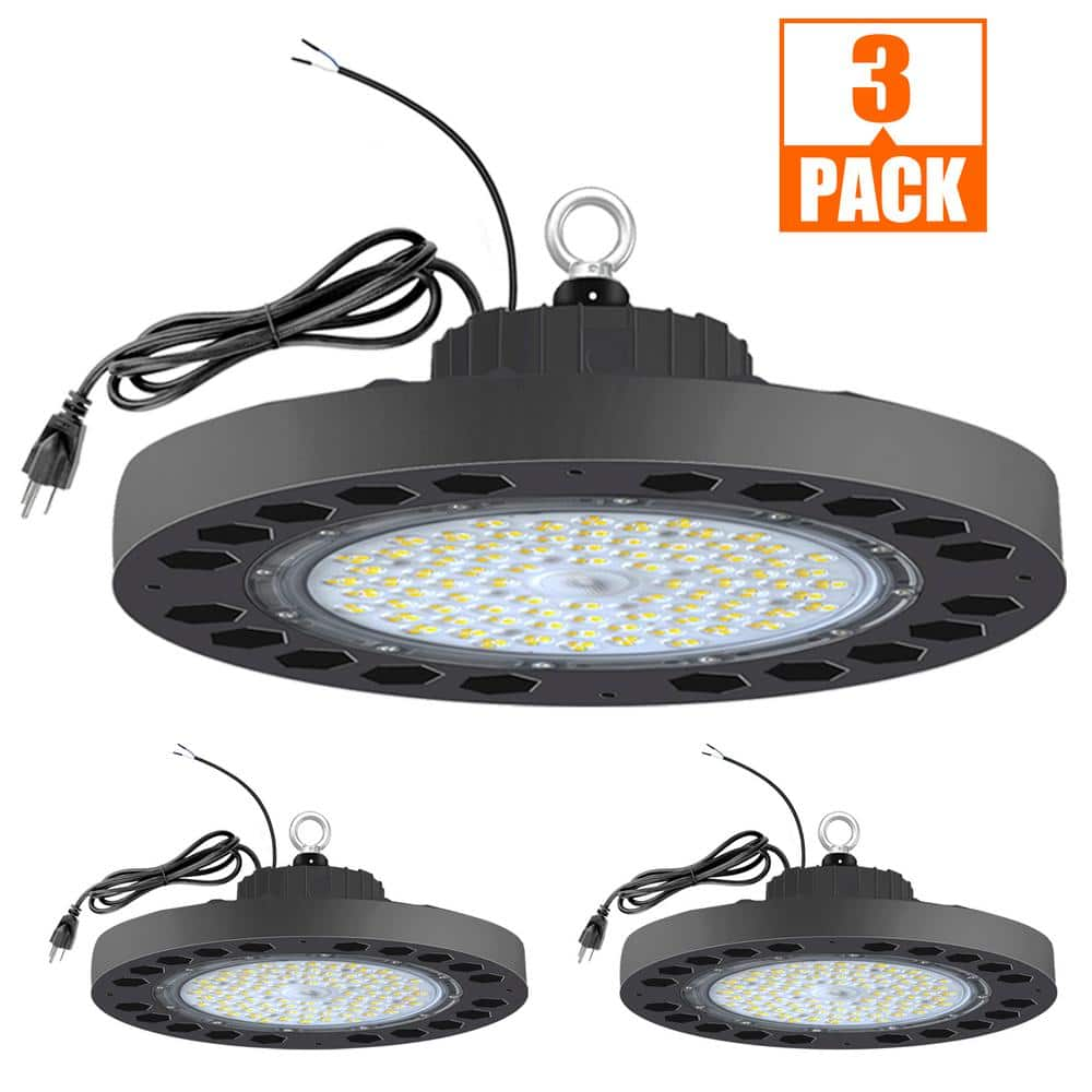 Have A Question About Wyzm In Watt Equivalent Integrated Led Black Ufo High Bay Light