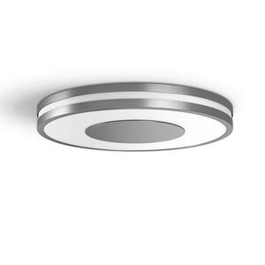 Being 13.7 in. White Ambiance LED Flush Mount
