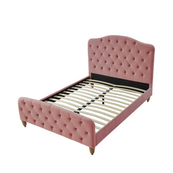 Blush deals tufted headboard