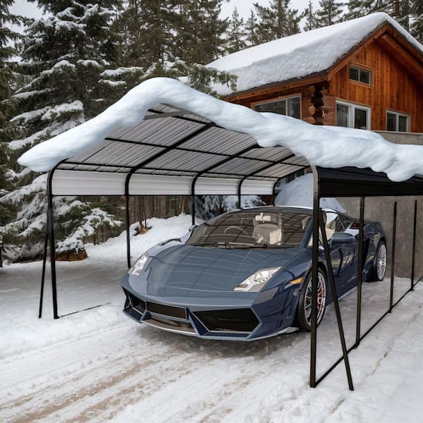 Campcraft 12 x 20 ft. Carport, 0. 25mm thick, with Protective Film to Prevent Scratching