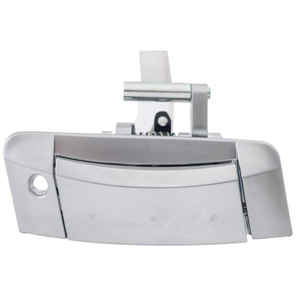 Exterior Door Handle Compatible with Nissan 350Z 2003-2009 Silver Metal and Plastic With Key Hole price history on PriceWatchPro