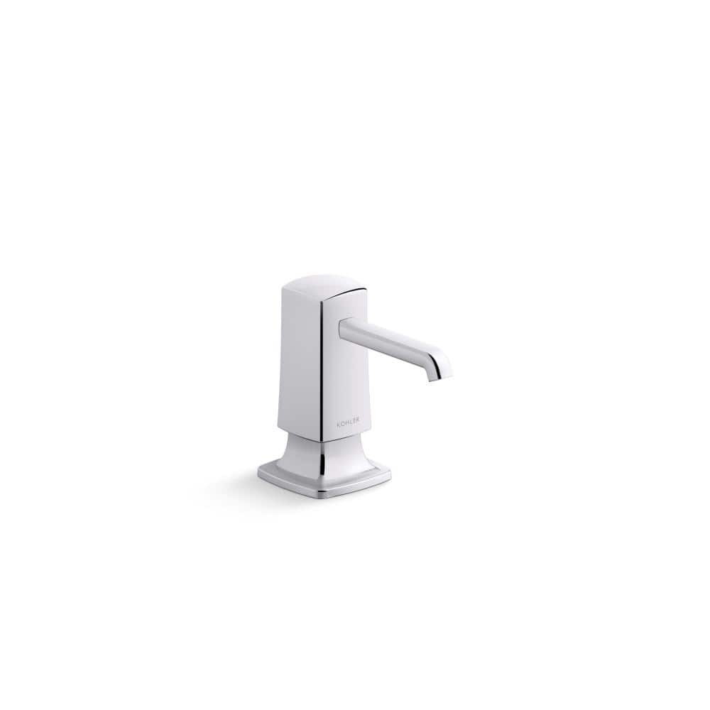 Polished Chrome Deck Mounted Soap Dispenser