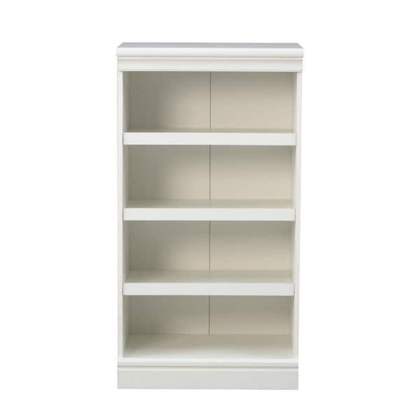 null Manhattan 4-Shelf Modular Storage Shoe Shelf in White