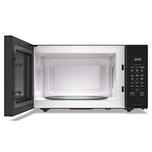 22 in. 1.6 cu. ft. Sensor Cooking Microwave in Black