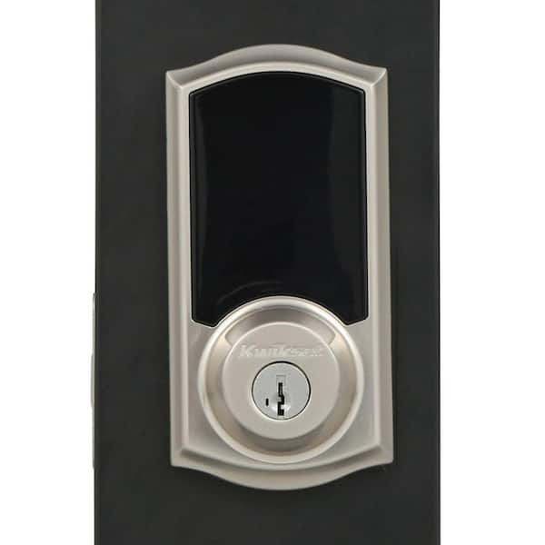 Kwikset SmartCode 915 Touchscreen Satin Nickel Single Cylinder