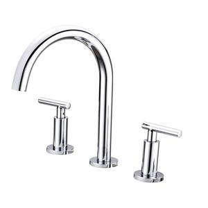 Delta Commercial 8 in. Widespread 2-Handle High-Arc Bathroom Faucet in ...