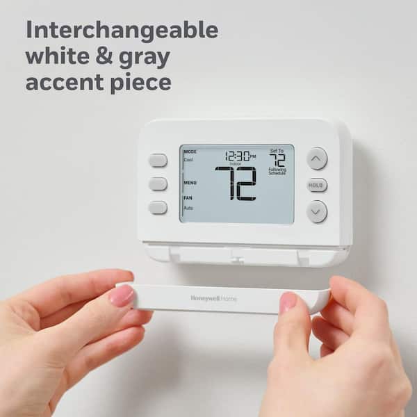 Honeywell Home X2P Programmable Thermostat, Single-Stage, 1-Heat/1