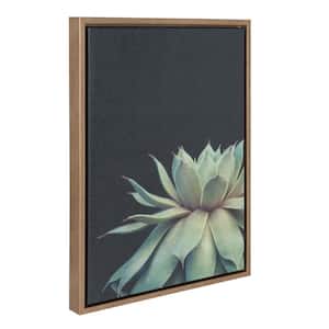 Sylvie "Succulent 8" by F2Images Framed Canvas Wall Art