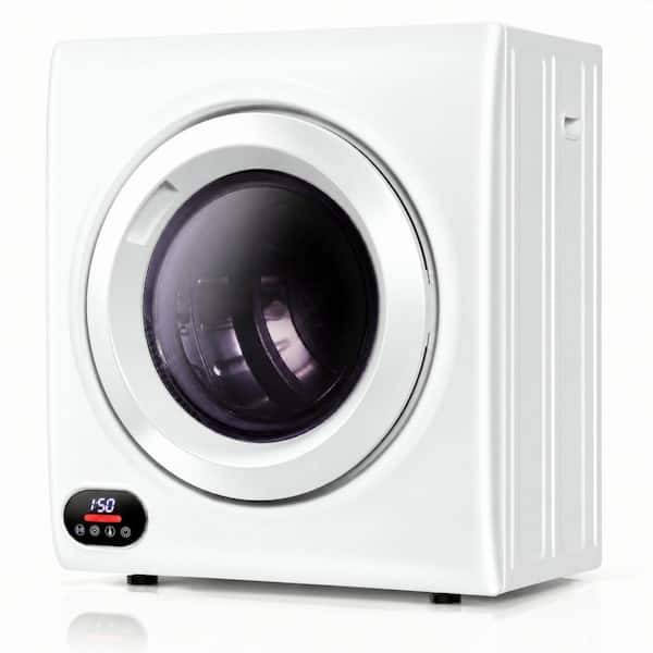 EUHOMY 3.5 cu. ft Vented Portable Clothes Dryer in White, 1500