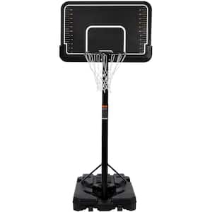 Outdoor & Indoor 6.6~10 ft. Adjustable Basketball Goal for Youth and Adults including Hoop, Portable Base, Measurement