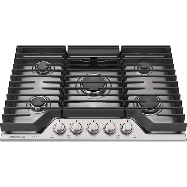 Frigidaire Gallery 30 in. Gas Cooktop in Stainless Steel with 5-Burners