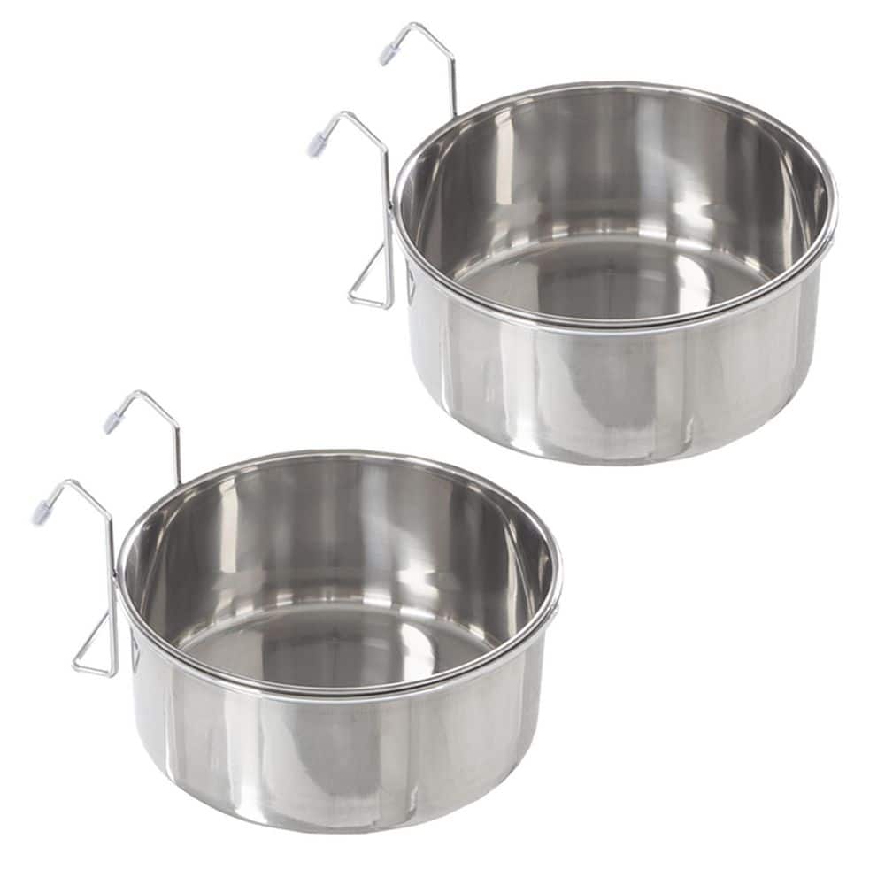 DogBuddy Dog Bowls Dog Bowl for Food & Water Dog Food Bowls for Medium & Large  Dogs Stainless Steel Dog Bowls Dog Feeder with Do