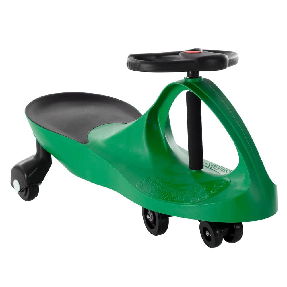 Lil Rider Green Zigzag Ride on Car No Batteries HW4000002 - The Home Depot