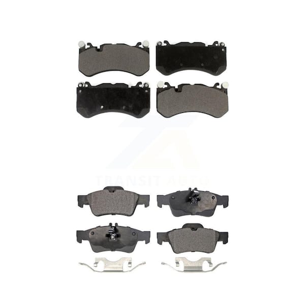 TEC Front Rear Ceramic Brake Pads Kit For 2010-2011 Mercedes-Benz SL65 AMG KTC-100513