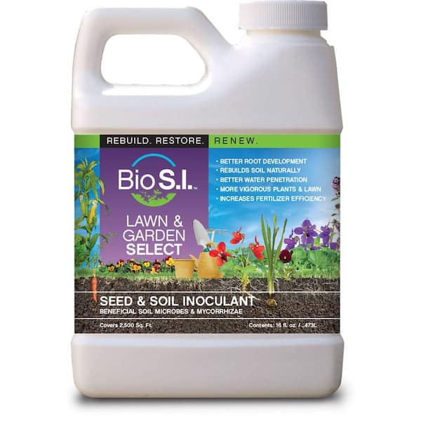 Bio SI Lawn and Garden Select 16 fl. oz. Organic Seed and Soil Innoculant