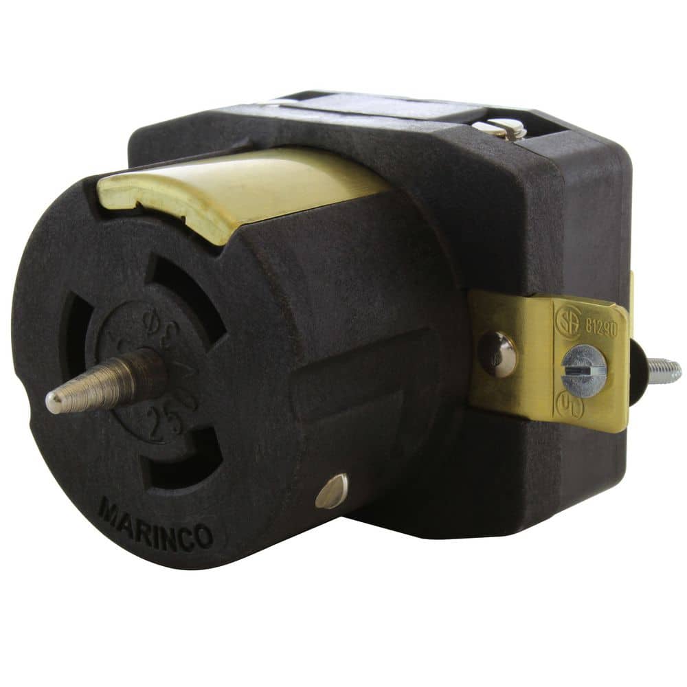 California Standard CS8369 50A 3-Phase 250V 4-Prong Locking Outlet price history on PriceWatchPro