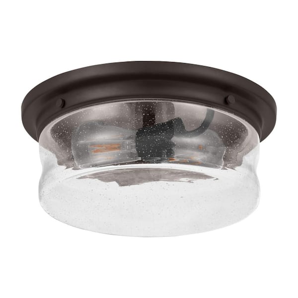 two light flush mount