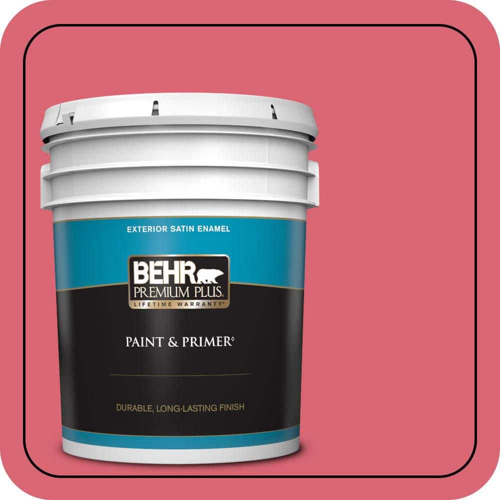 5 Gal. #P150-5A Strawberry Taffy Satin Enamel Exterior Paint and Primer price history on PriceWatchPro