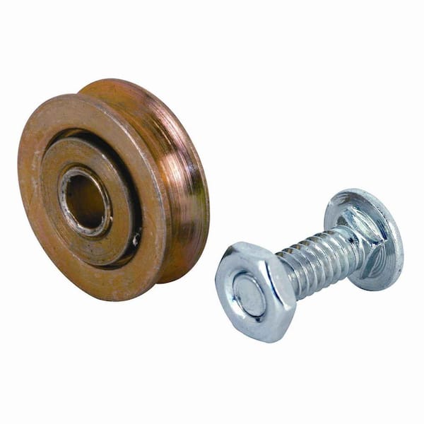 Prime-Line 1 in. Sliding Screen Door Ball Bearing Bottom Roller Assembly
