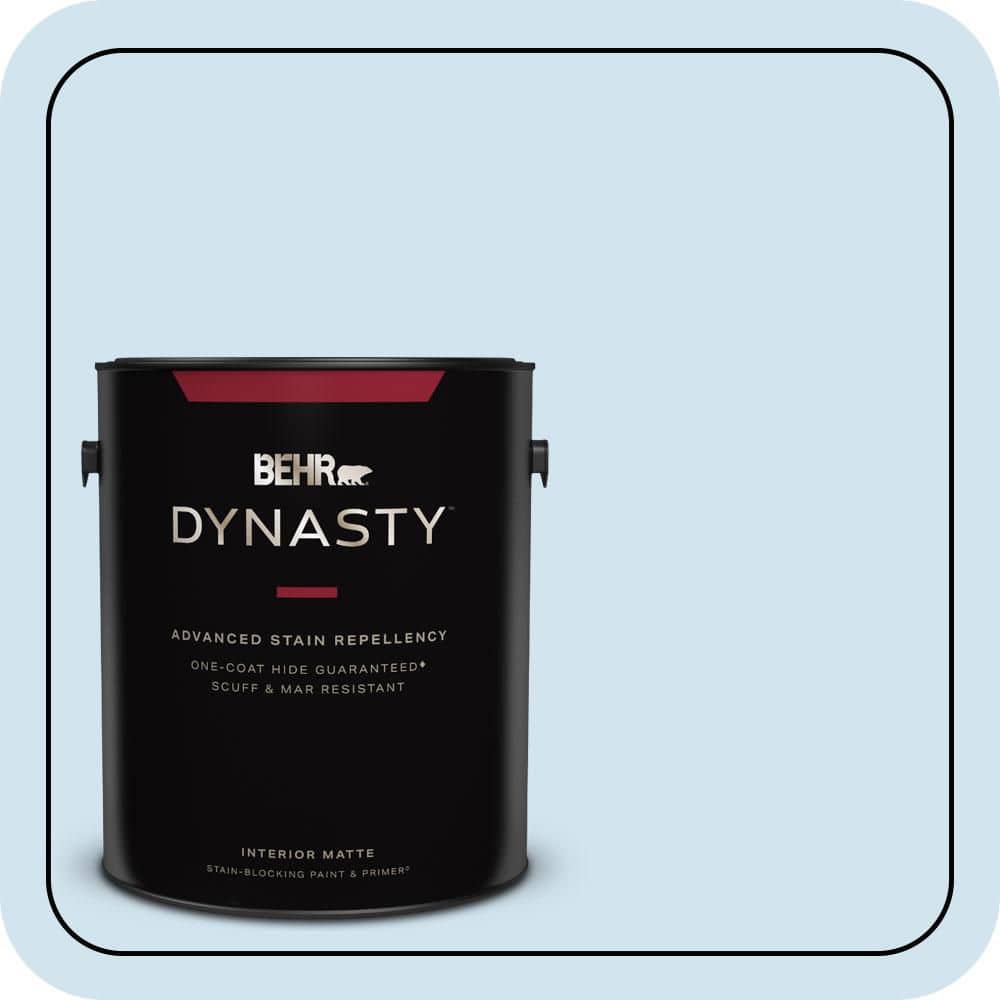 1 gal. #570C-2 Mystic Harbor Matte Interior Stain-Blocking Paint & Primer