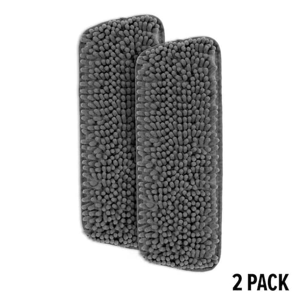 Dusting Pads Replacement 2-Pack, Reusable and Machine Washable Microfiber, Compatible with Dirt Devil Dust Mop (MD96100)
