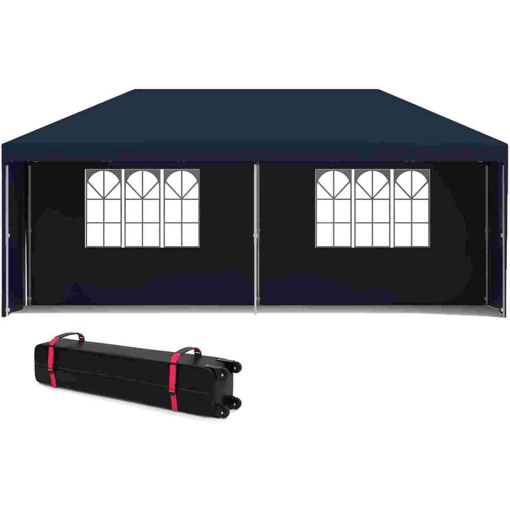 10ft.x 20ft. Pop Up Canopy Tent with 4 Sidewalls
