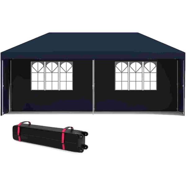 10ft.x 20ft. Pop Up Canopy Tent with 4 Sidewalls