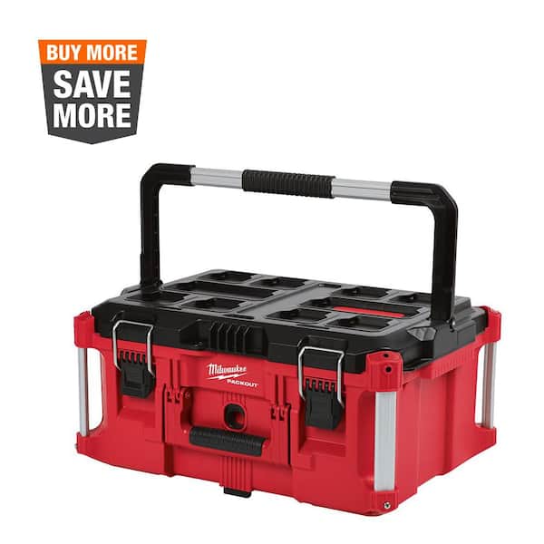 Milwaukee PACKOUT 22 in. Large Portable Tool Box Fits Modular Storage System