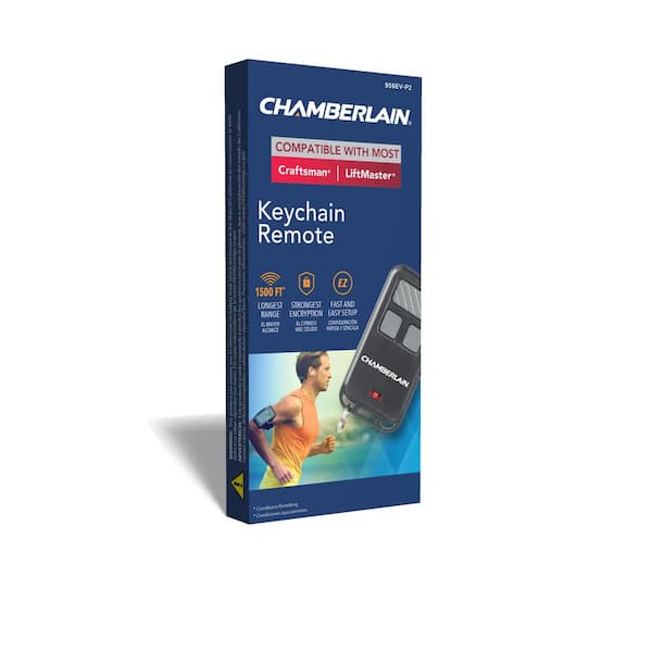 Chamberlain 3 On Keychain Garage, Chamberlain Garage Door Opener Keychain