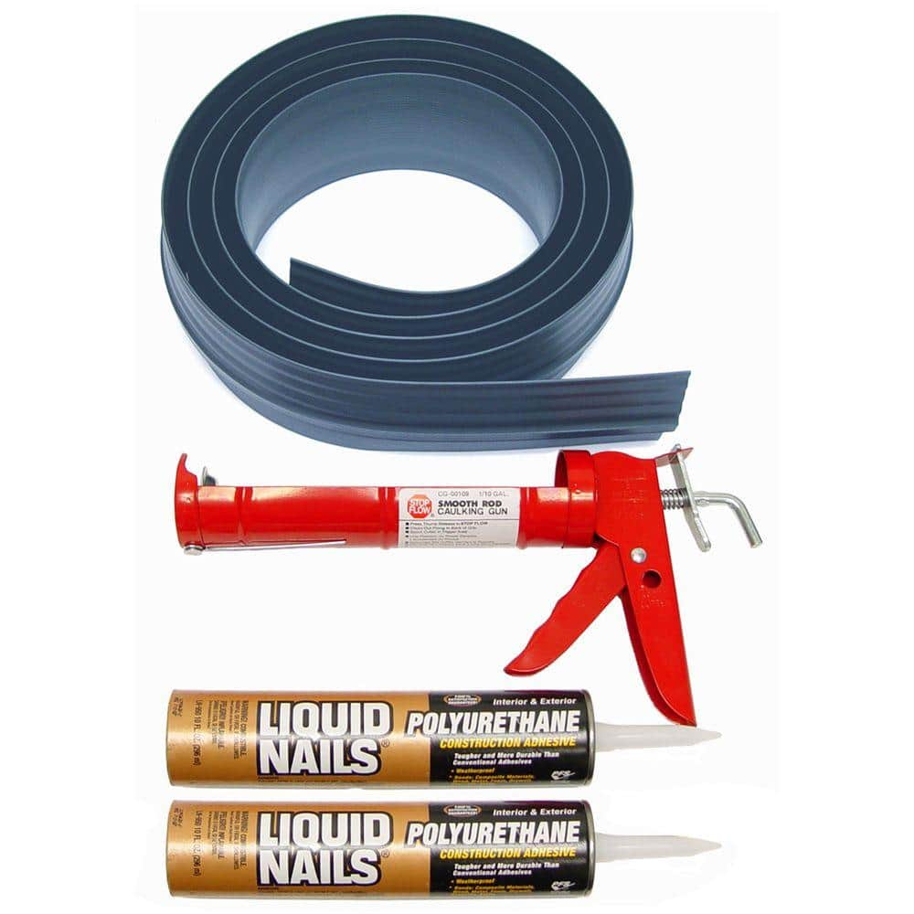 Tsunami Seal 18 ft. Gray Garage Door Threshold Kit 51018