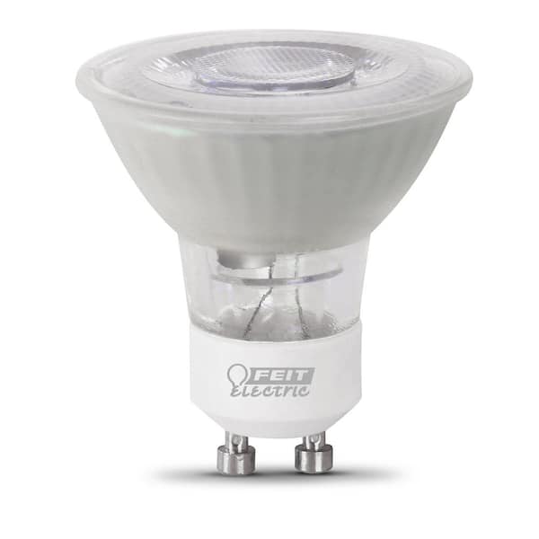 Feit Electric 35-Watt Equivalent MR16 GU10 Bi-Pin Base LED Light Bulb in Bright White 3000K (72-Pack)
